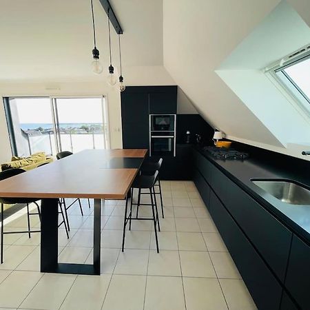 Appartement Lumineux Et Spacieux, Terrasse Et Parking Prive 콩카르노 외부 사진